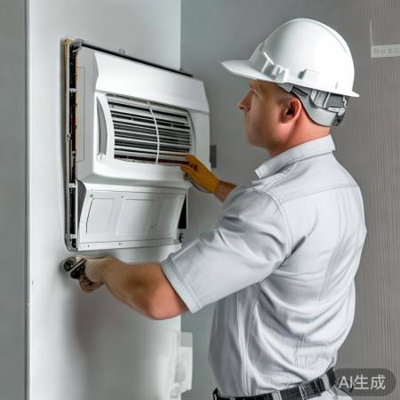 找专业师傅安装空调面板