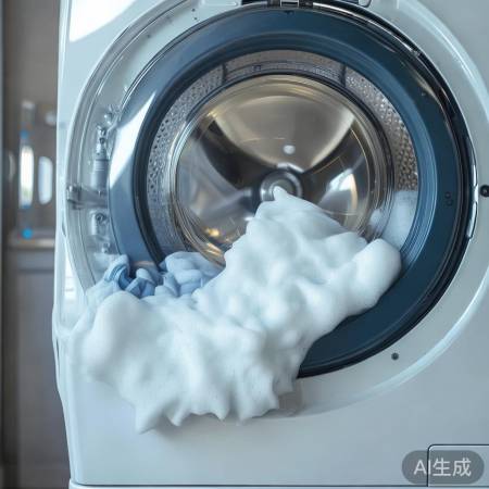 洗衣机设计留泡沫空间