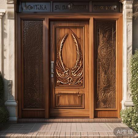 门与房屋风格协调