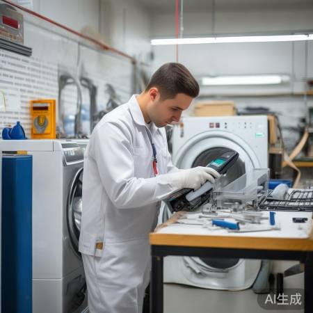 专业认证,严格规范洗衣维修