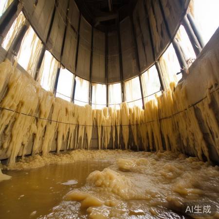 水垢加速水塔老化