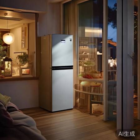 阳台冰箱忌对门窗