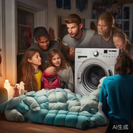 羽绒服洗涤秘诀，干净舒适。