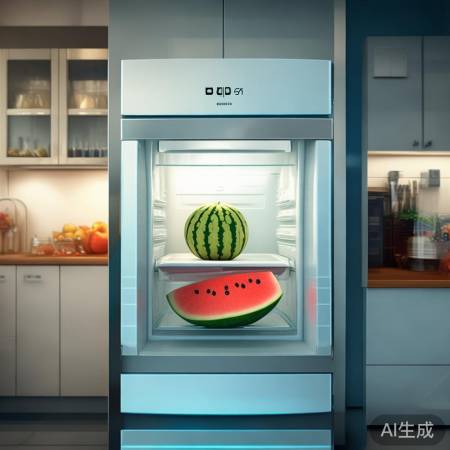 冰箱5度保鲜西瓜