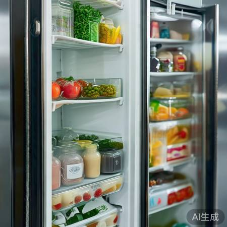冰箱清洁,温馨心情