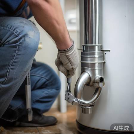 “固定热水器下水管”