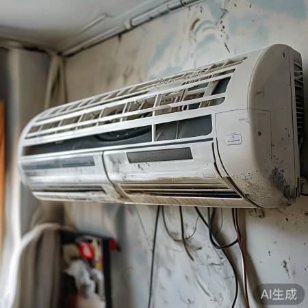 空调安装不当致不制冷