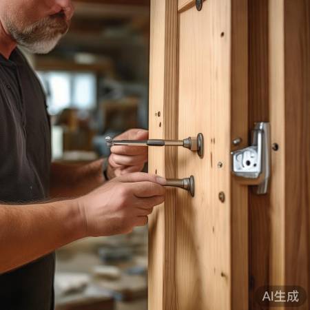 “调整门把手，美观易用”