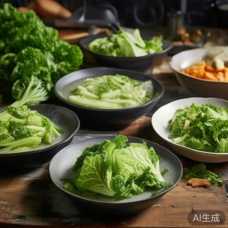 菜心做法多,营养健康佳