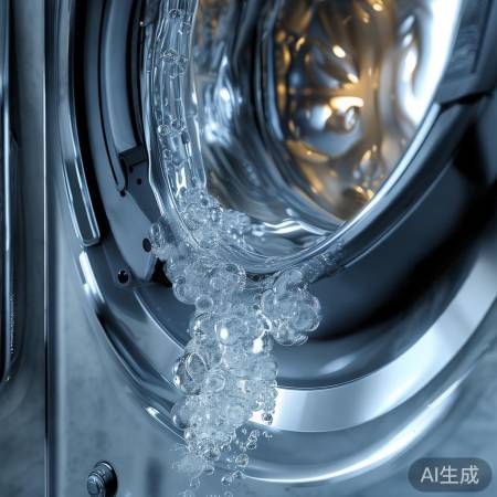 定期检查泡泡桶，保持洗衣机清洁