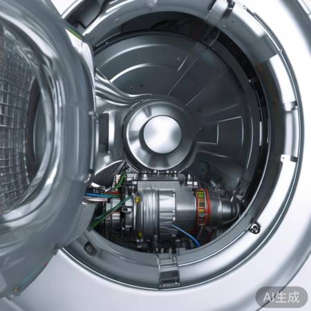 洗衣机甩干电机位置