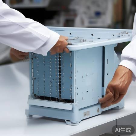 消毒柜背板螺丝对齐固定