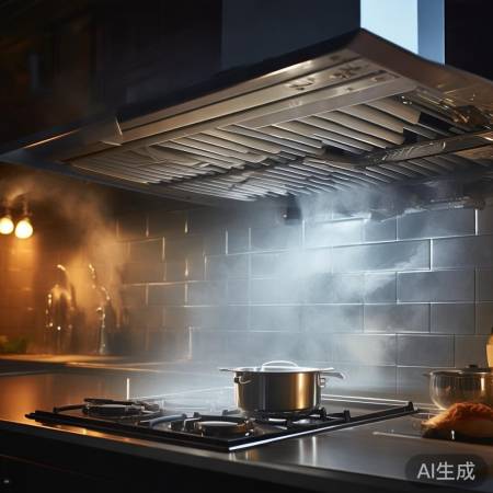 油烟机风道复杂，启动有延迟