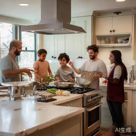 厨房实用又温馨