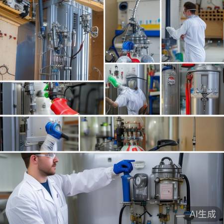 充注完毕，检查无泄漏