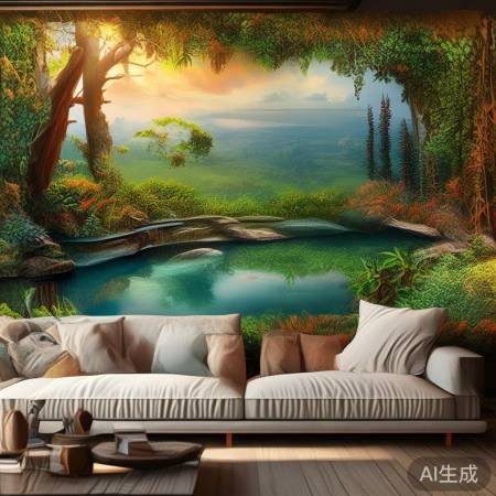 电视背景墙艺术分享，期待交流！