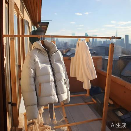 羽绒服羊绒档晾晒有讲究