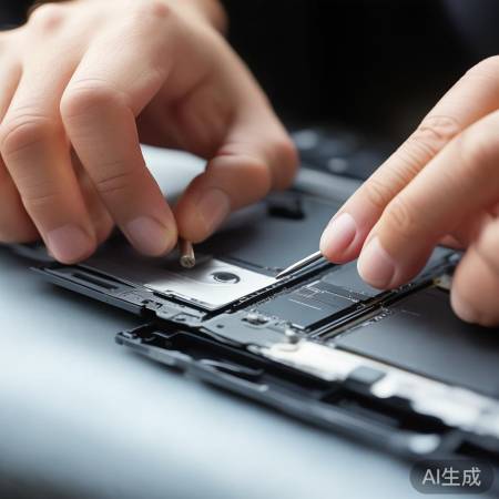 盖上电池盖，拧紧螺丝