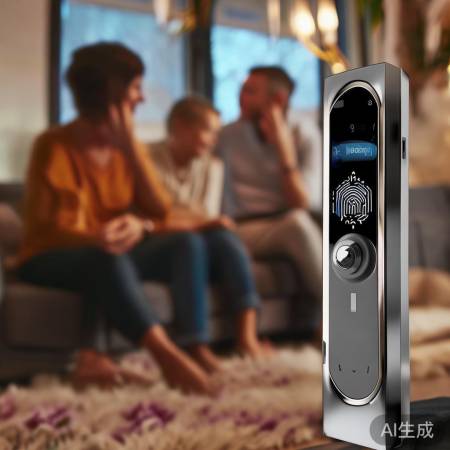 “智能锁舌延时，安全又便捷”