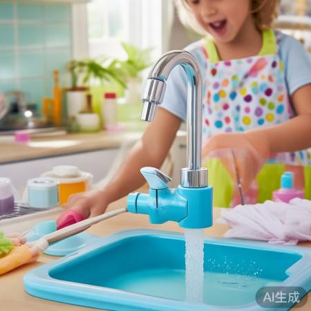 儿童洗衣机专用安全水龙头