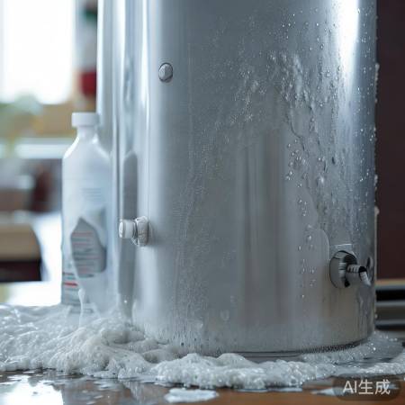 水垢：漏电隐患，定期清理