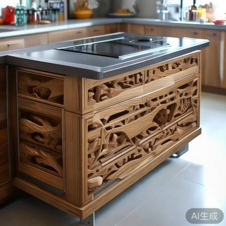 厨房镂空设计，美得让人心动