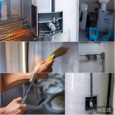 定期清理电热水器,水温稳定