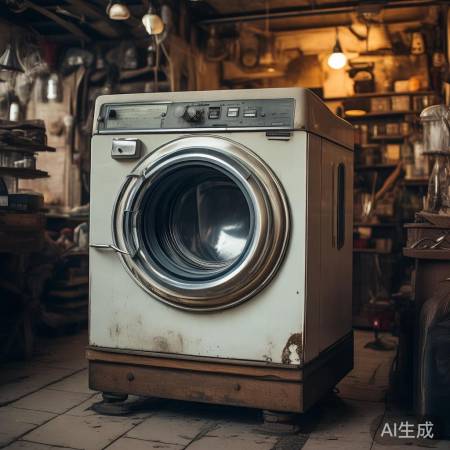 老洗衣机,收藏新宠