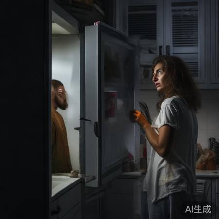 冰箱藏身丈夫绝望寻联系