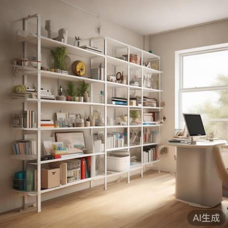 “多层收纳，充分利用空间”