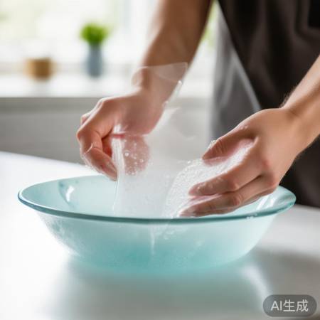 温水肥皂软化粘合剂