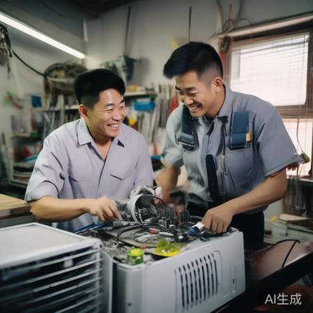 湖南师傅态度好，耐心讲解维修