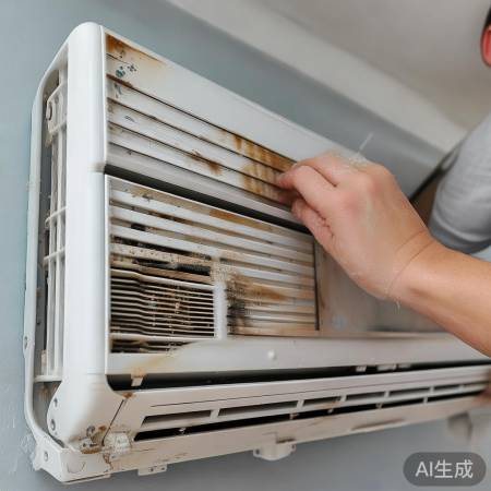 空调清洗，别忘风口
