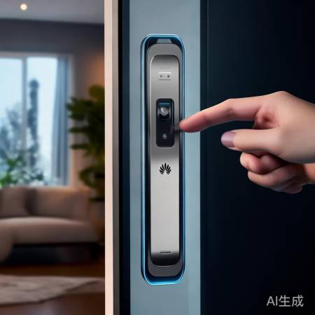 华为指纹锁，安全省心神器