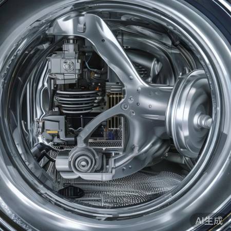 洗衣机皮带齿轮传动系统