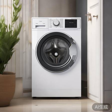 紧凑型8公斤洗衣机,巧藏角落