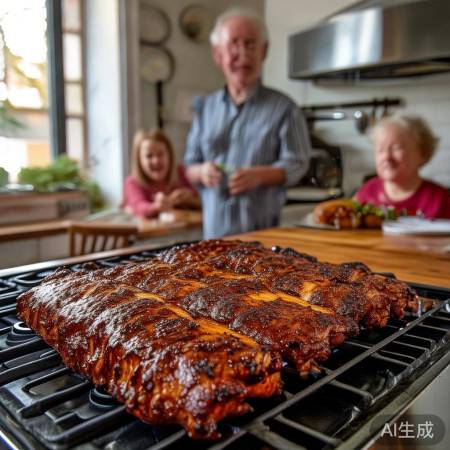 火王燃气灶总部维修服务电话阐明（燃气灶烤排骨家常做法，美味简单学起来）