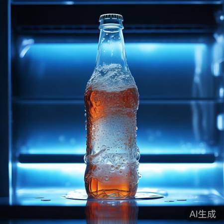 冰箱里饮料“跳舞”