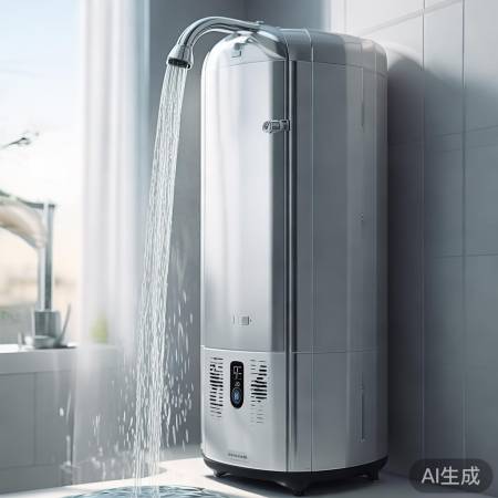 畅享清澈水流,美的自清洗热水器