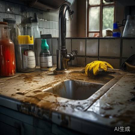 洗手台清洁难题