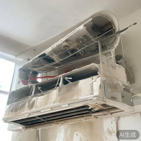 中央空调需定期清洗,保健康。