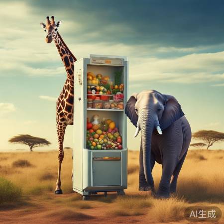 大象长颈鹿奇遇记