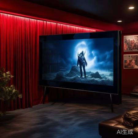 大尺寸电视，观影体验佳