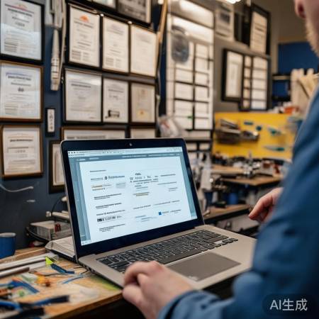 查看维修公司资质证书