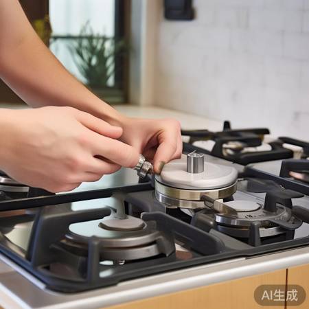 安装转换器，拧紧螺母，插金属片