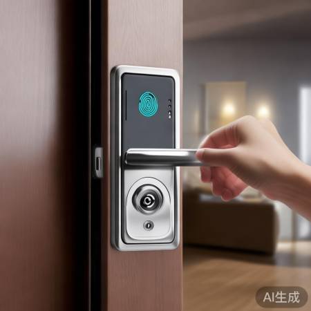 爱迪尔指纹锁，快速解锁多方式