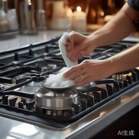 清洁集成灶炉头