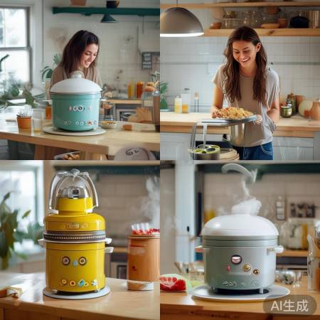 “萌蒸锅燃气灶，厨房神器！”