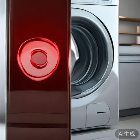 红色按键，洗衣机核心功能