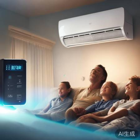 智能恒温，净化健康空气